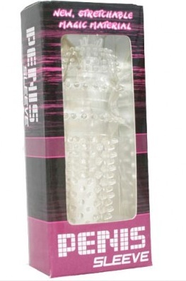 Penis Sleeve Stimulate New Stretchable Magic Material