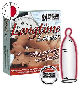 Prezervative LongTime Lover, 24 bucati, fabricat in Germania