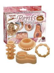 Set inele pentru erectii Nature Skin